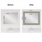 Amanti Art Mirror Makeover Bathroom Mirror Frame Border Kit - Fully Assembled Peel and Stick Frame - Mirror NOT Included - Parlor Trim
